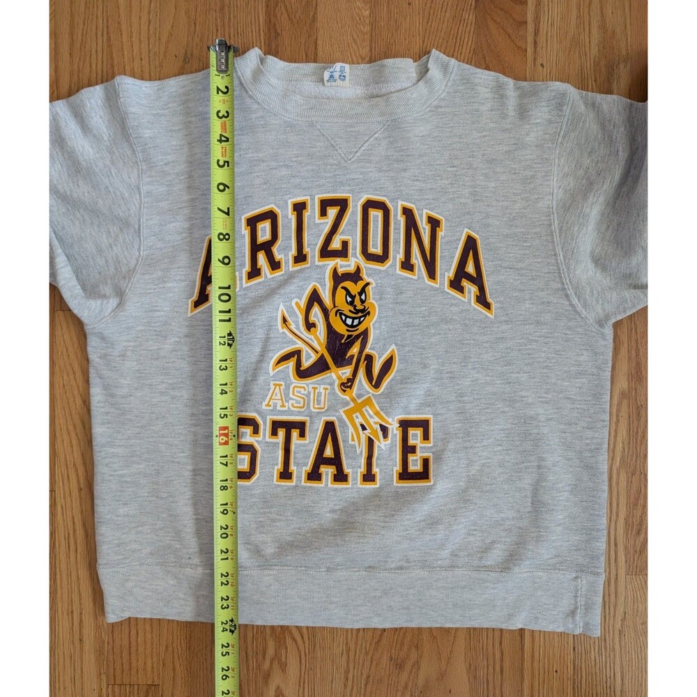 Vintage 90’s Arizona State Sun Devils Champion Sweatshirt Large Crewneck USA - Picture 8 of 9